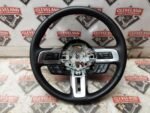 2015-2019 Ford Mustang GT OEM Steering Wheel Assembly Manual Black Leather w/ Controls FR3Z-3600-AD