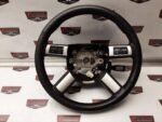 2008-2010 Dodge Challenger Charger SRT8 OEM Leather Steering Wheel Assembly Black 1CE781DVAB