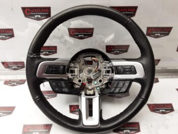 2015-2019 Ford Mustang GT OEM Steering Wheel Assembly Manual Black Leather w/ Controls FR3Z-3600-AD
