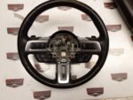 2015-2019 Ford Mustang GT OEM Steering Wheel Assembly Auto Black Leather w/ Controls FR3Z-3600-BA