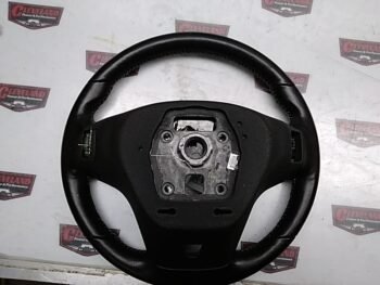 2012-2015 Chevrolet Camaro SS OEM Steering Wheel Assembly Black Leather Automatic w/o Paddles 22790892