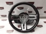 2015-2019 Ford Mustang GT OEM Steering Wheel Assembly Manual Black Leather w/ Controls FR3Z-3600-AD