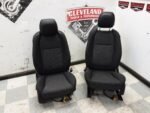 2015-2017 Chevrolet Caprice PPV OEM Front Seats Black Cloth Manual w/ Airbags