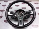 2015-2019 Ford Mustang GT OEM Steering Wheel Assembly Auto Black Leather w/ Controls FR3Z-3600-BA