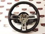 2015-2019 Ford Mustang GT OEM Steering Wheel Assembly Auto Black Leather w/ Controls FR3Z-3600-BA