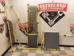 Coach & Equipment Interior Handicap Bus Yellow Dura Diamond Stanchion Tubing