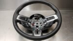 2015-2019 Ford Mustang GT OEM Steering Wheel Assembly Auto Black Leather w/ Controls FR3Z-3600-BA