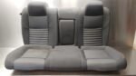 2011-2014 Dodge Challenger R/T OEM Dark Slate Gray Cloth Rear Seats