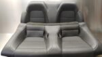 2015-2023 Ford Mustang GT Convertible OEM Rear Upper & Lower Seat Black Leather