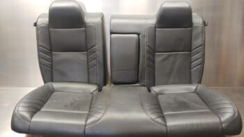 2015-2023 Dodge Challenger SRT Hellcat OEM Rear Seats Black Leather