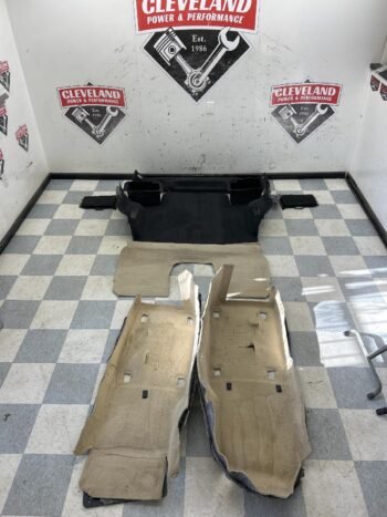 2005-2013 C6 Corvette Coupe Grand Sport OEM Front & Rear Trunk Carpeting Carpet